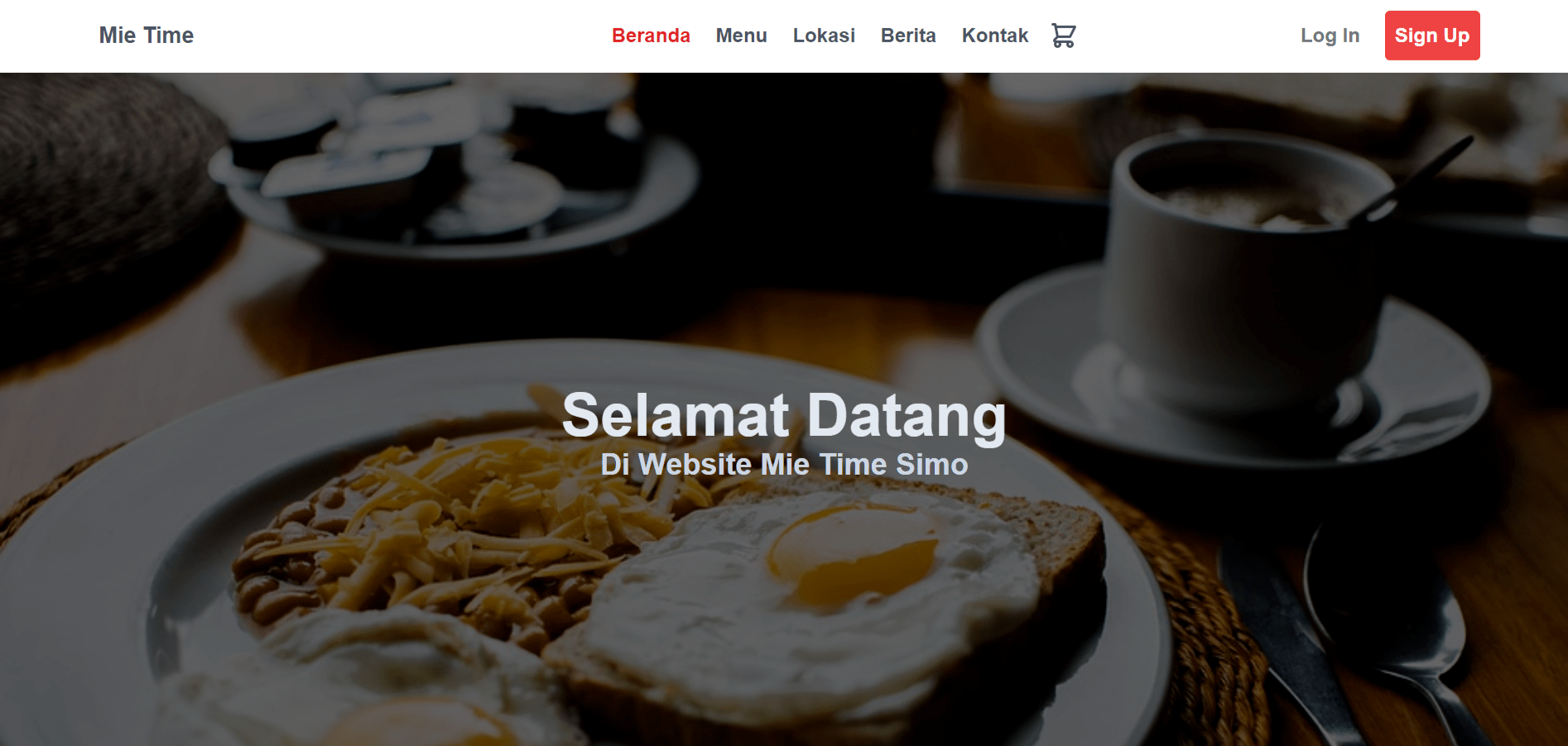 Landing page